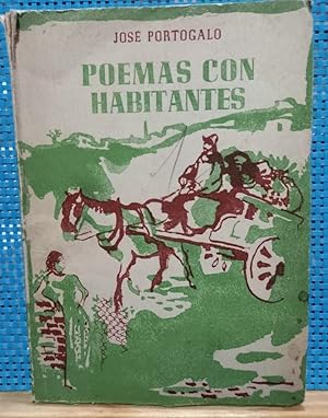 Immagine del venditore per Poemas con habitantes - Dibujos de J.C. Castagnino - Intonso - Primera edicin venduto da Libros de Ultramar Alicante