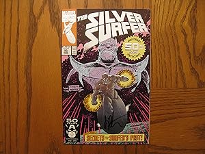 Marvel Silver Surfer #50 (Volume 3) Comic Book - Signed by Jim Starlin!