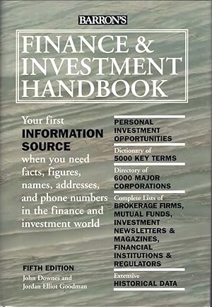 Seller image for Barron's Finance & Investment Handbook for sale by Cider Creek Books