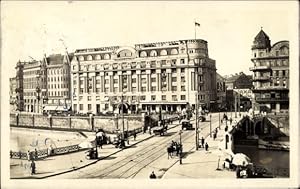 Ansichtskarte / Postkarte Wien 1, Kai, Marienbrücke, Kuranstalt Dianabad