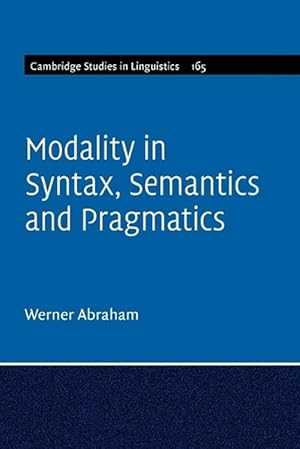 Seller image for Modality in Syntax, Semantics and Pragmatics (Paperback) for sale by CitiRetail