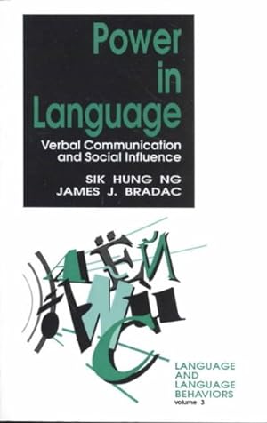 Seller image for Power in Language : Verbal Communication and Social Influence for sale by GreatBookPricesUK