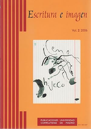 Seller image for Escritura e imagen. Vol II. 2006 . for sale by Librera Astarloa