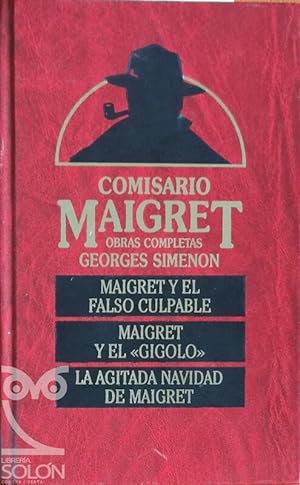 Imagen del vendedor de Maigret y el falso culpable/Maigret y el «gigolo»/La agitada navidad de Maigret a la venta por LIBRERÍA SOLÓN