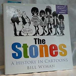The Stones. A History in Cartoons. SIGNED BOOKPLATE.