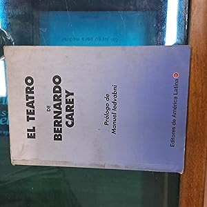 Seller image for El teatro de Bernardo Carey for sale by Libros nicos
