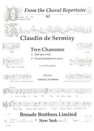 Seller image for Two Chansons for sale by GreatBookPrices