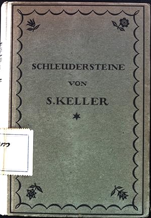 Bild des Verkufers fr Schleudersteine : Geschichten, Aneckdoten, Vergleiche und Bilder aus Evangelisationsreden. zum Verkauf von books4less (Versandantiquariat Petra Gros GmbH & Co. KG)