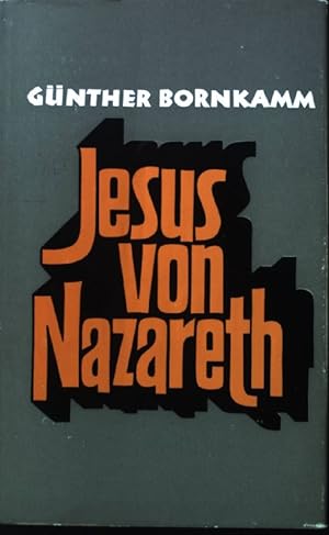 Bild des Verkufers fr Jesus von Nazareth. zum Verkauf von books4less (Versandantiquariat Petra Gros GmbH & Co. KG)