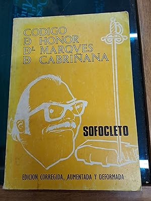 Seller image for Codigo de honor Dl Marques D Cabriana for sale by Libros nicos