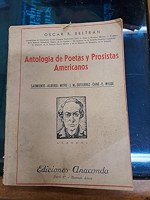 Seller image for Antologia de Poetas y Prosistas Americanos for sale by Libros nicos