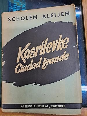 Imagen del vendedor de Kasrivke Ciudad grande a la venta por Libros nicos