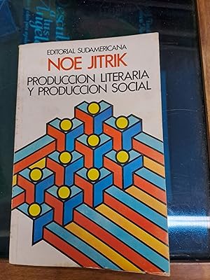Seller image for Produccion literaria y produccion social for sale by Libros nicos