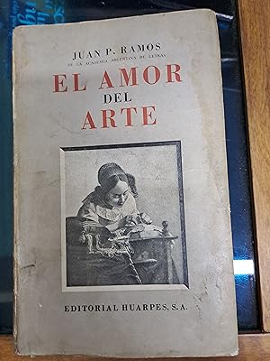 Immagine del venditore per El amor del arte venduto da Libros nicos