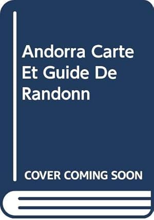 Imagen del vendedor de Andorra Carte Et Guide De Randonn a la venta por WeBuyBooks