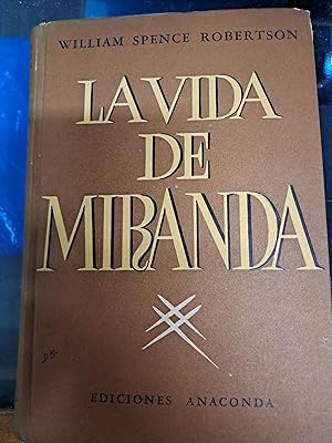 Seller image for La vida de Miranda for sale by Libros nicos