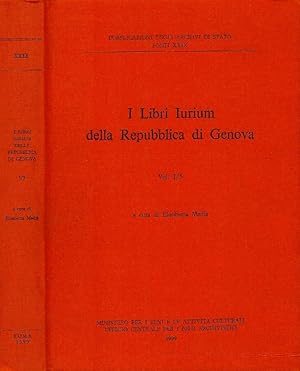 Bild des Verkufers fr I libri Iurium della Repubblica di Genova zum Verkauf von Biblioteca di Babele