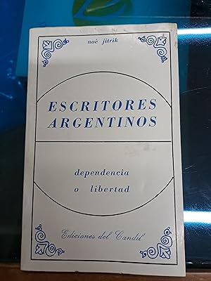 Imagen del vendedor de Escritores argentinos a la venta por Libros nicos