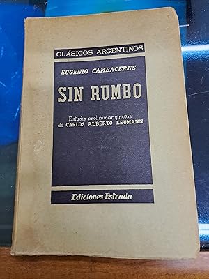 Seller image for Sin rumbo for sale by Libros nicos