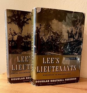 Immagine del venditore per Lee's Lieutenants Volume 1 Manassas to Malvern Hill and Volume 2 Cedar Mountain to Chancellorsville venduto da A Cappella Books, Inc.