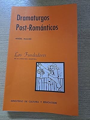 Immagine del venditore per Dramaturgos Post Romanticos venduto da Libros nicos