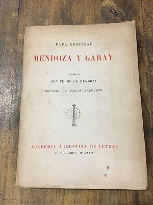 Immagine del venditore per Mendoza y Garay venduto da Libros nicos