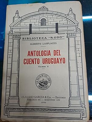 Bild des Verkufers fr Antologia del cuento uruguayo tomo I zum Verkauf von Libros nicos