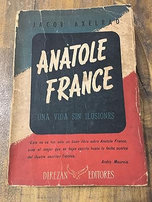 Immagine del venditore per Antole France venduto da Libros nicos