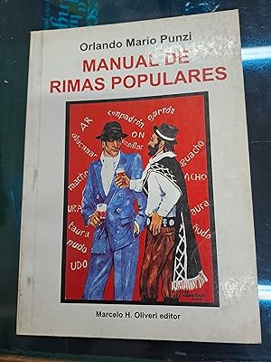 Imagen del vendedor de Manual de rimas populares a la venta por Libros nicos