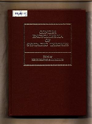 Image du vendeur pour Concise Encyclopedia of Syntactic Theories mis en vente par avelibro OHG