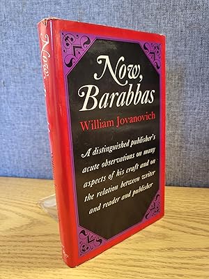 Seller image for Now, Barabbas for sale by HGG Books