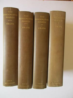 Image du vendeur pour The Torrington Diaries : Containing the Tours Through England and Wales of the Hon. John Byng (Later Fifth Viscount Torrington) Between the Years 1781 and 1794 mis en vente par GREENSLEEVES BOOKS