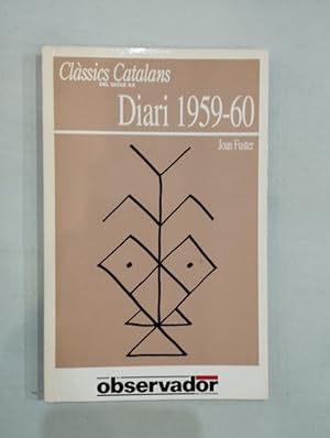 Imagen del vendedor de Diari 1959-60 a la venta por Saturnàlia Llibreria