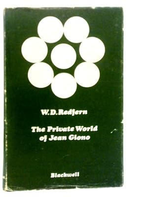 Seller image for The Private World Of Jean Giono for sale by World of Rare Books