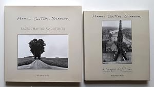 Bild des Verkufers fr Henri Cartier-Bresson - Landschaften und Stdte mit 131 Duotone-Tafeln - Leinenausgabe /  propos de Paris mit 131 Duotone-Tafeln - Leinenausgabe / Henri Cartier-Bresson - Camera Internationale - Sonderausgabe Cartier-Bresson 1955 - 3 Titel zum Verkauf von Verlag IL Kunst, Literatur & Antiquariat