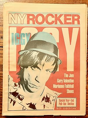 NEW YORK ROCKER - # 25 Dec. '79 - JAN. '80 IGGY POP, THE JAM, MARIANNE FAITHFUL