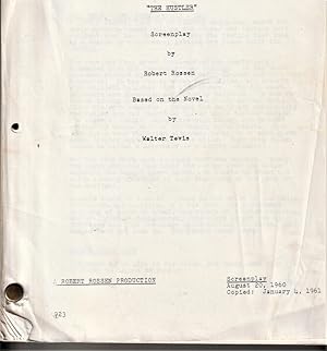 Seller image for The Hustler (a very early screenplay) + Diner for sale by The Sanctuary Bookshop.