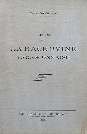 Etude sur La Race ovine tarasconnaise