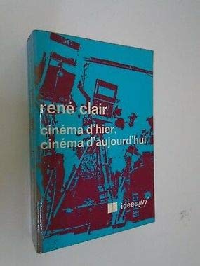 Image du vendeur pour Cinma d'hier Cinma d'aujourd'hui Coll Ides Nrf Gallimard mis en vente par Ammareal