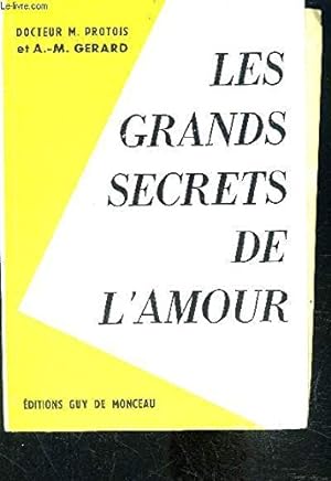 Seller image for Les grands secrets de l'amour for sale by Ammareal