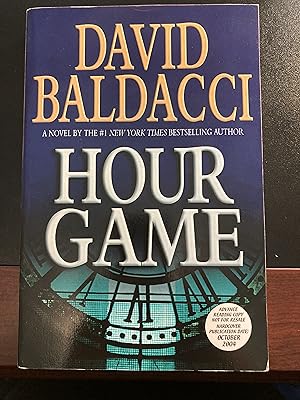Hour Game (King & Maxwell #2), Advance Reading Copy, New, RARE
