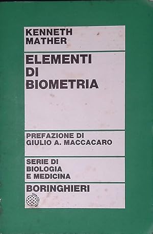 Elementi di bioemetria