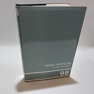 Seller image for Emag-Micro 89: Volume 1: Physical. Volume 2: Biological Proceedings of the Institute of Physics Electron Microscopy and Analysis Group and Royal . 1989 (Institute of Physics Conference Series) for sale by Cambridge Rare Books