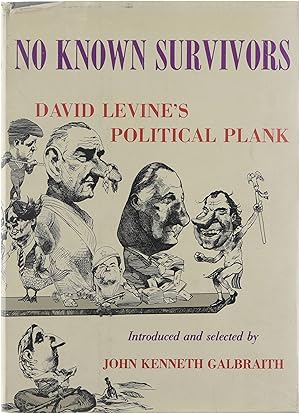 Seller image for No known survivors: David Levin's political plank for sale by Untje.com