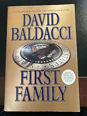 First Family (King & Maxwell #4), Advance Reading Copy, RARE