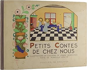Seller image for Petits contes de chez nous. Illustrations en couleurs de Jeanne Hebbelynck. Texte de Marcelle Vrit. for sale by Untje.com