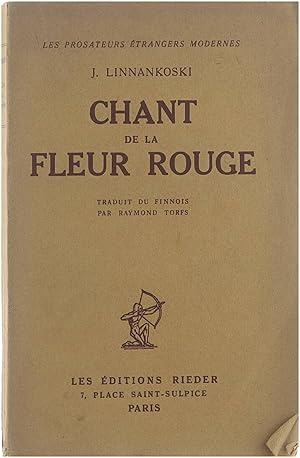 Seller image for Chant de la fleur rouge for sale by Untje.com