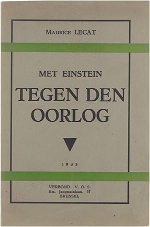 Seller image for Met Einstein tegen den oorlog for sale by Untje.com