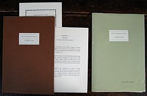 Helen & Edward Thomas: a handful of letters. Introduction by R. George Thomas - with printer's co...