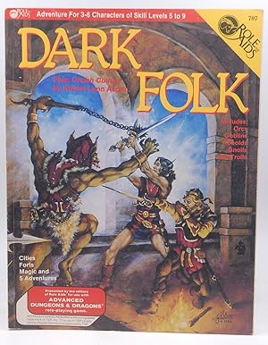 Bild des Verkufers fr Dark Folk (Role Aids / Advanced Dungeons & Dragons) zum Verkauf von Chris Korczak, Bookseller, IOBA